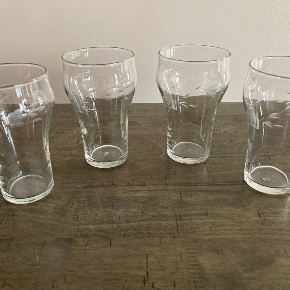 Princess House Heritage glasses. Set of 4